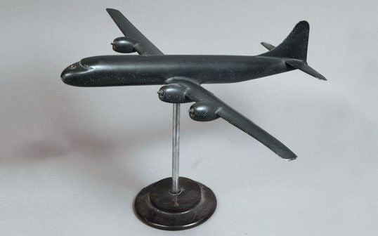(1 à 4) Quadrimoteur USA, L 58 x E 45 cm + 1 Bristol, L 29 x E 45 cm + 11 maquettes : Short, Avro, B 2