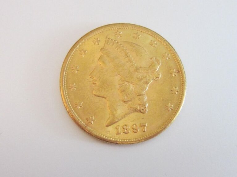 1 pièce de 20 $ or, 1897