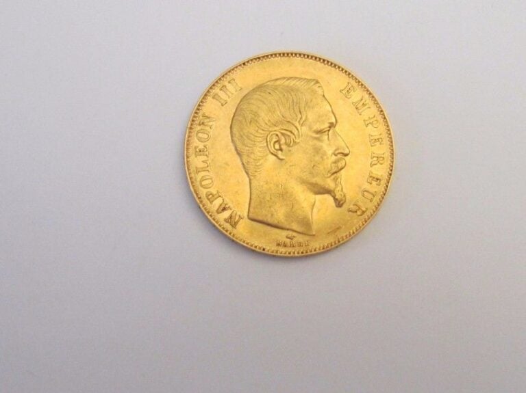 1 pièce de 50 francs or, Napoléon III (1857)