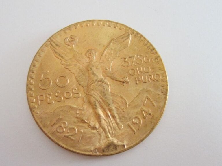 1 pièce de 50 pesos en or
