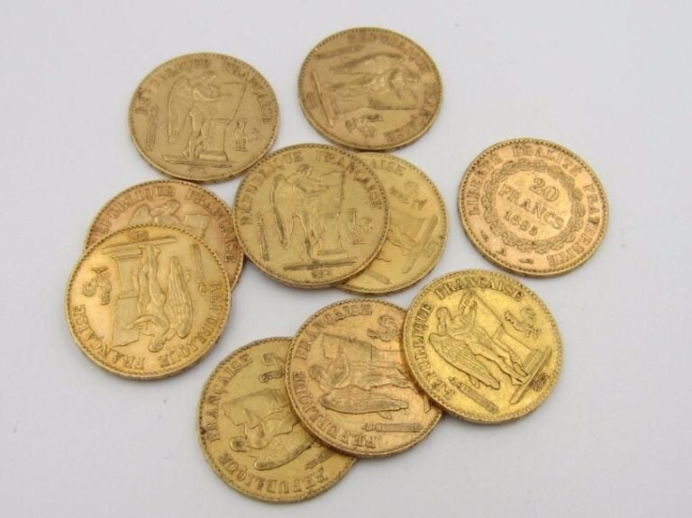 10 pièces de 20 francs or