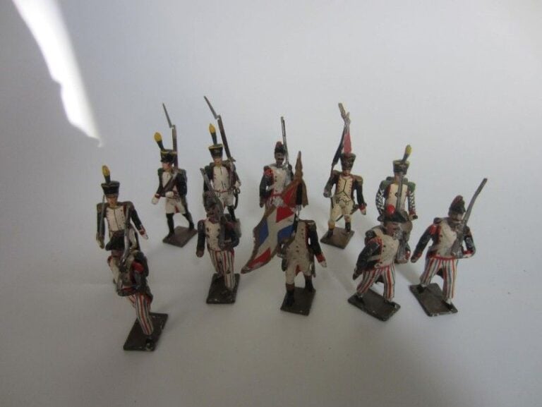 11 Figurines CBG 1er Empire, fantassins et sans culottes