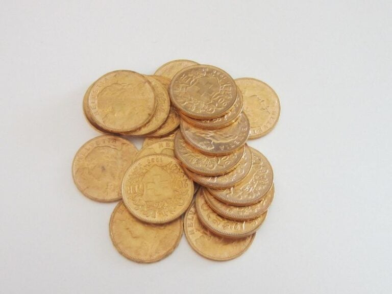 20 pièces de 20 francs suisses or «Vrénéli»