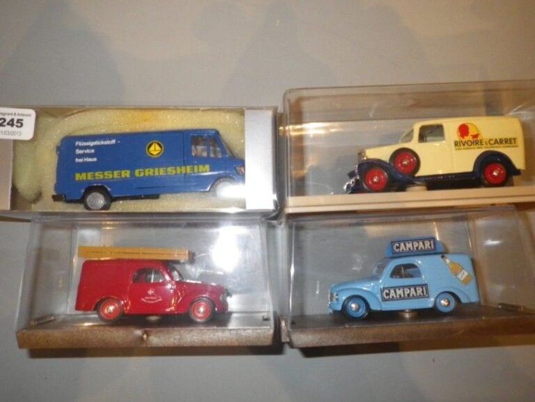 3 Modèles - Conrad - Allemagne, die cast en