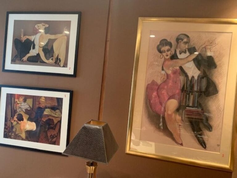 3 pièces encadrées (reproductions) d'après Machado Juarez