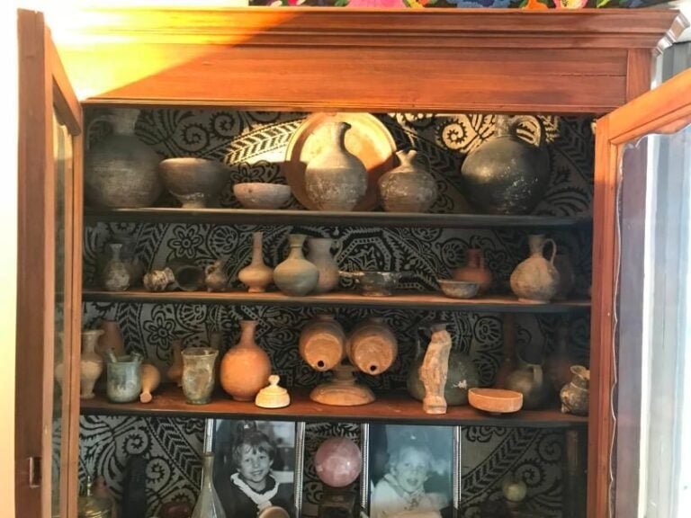5 verres antiques