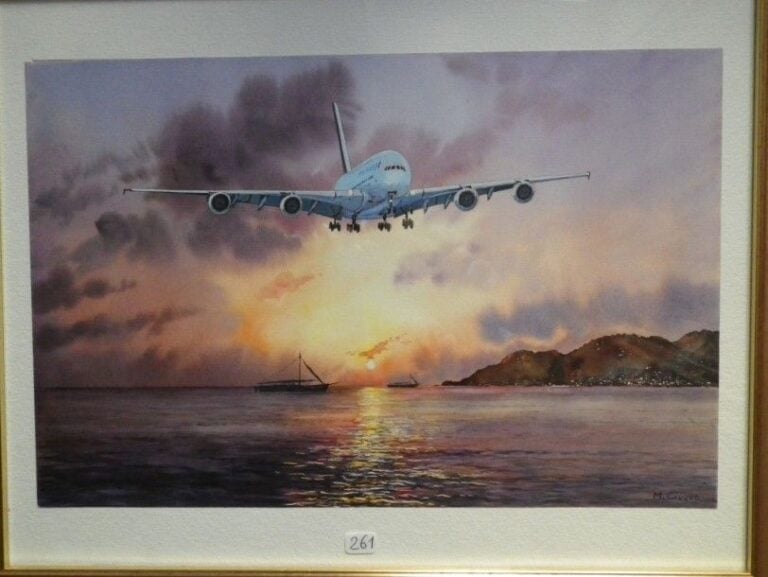 A380 à SAINT MARTI