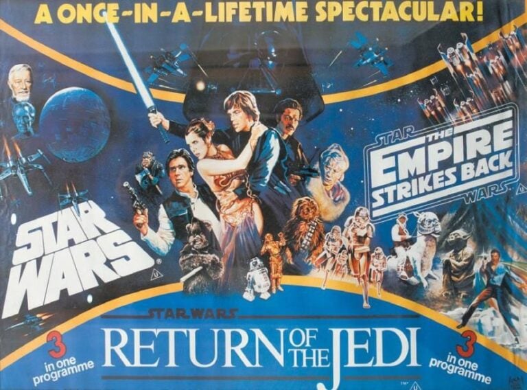 Affiche - 3 in 1 Programme - A Once in a Lifetime Spectacular Encadrée 70 x 105 cm