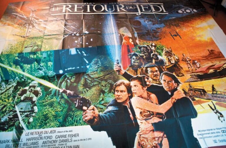 Affiche - Retour du Jedi 4 x 3 1983 4 x 3 mètres