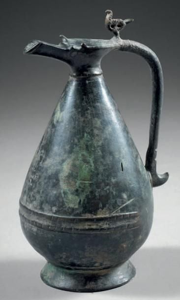 Aiguière à l'oiseau Bronz