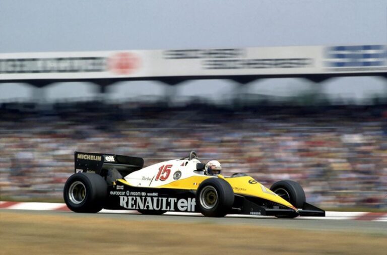 Alain Prost, Grand Prix d'Allemagne - 1983 © L'Équipe 7 août 198