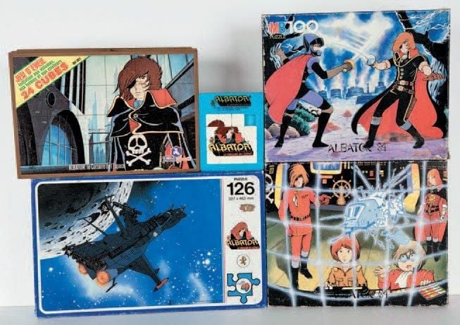 Albator Lot de produits dérivés - Jeu de cubes - Taquin - 3 Puzzles Occasion France,