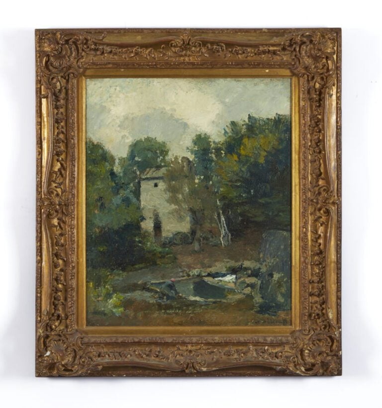 ALBERT LEBOURG (1849-1928) - « Le moulin de Chalou-Moulineux », circa 1910-11 -…