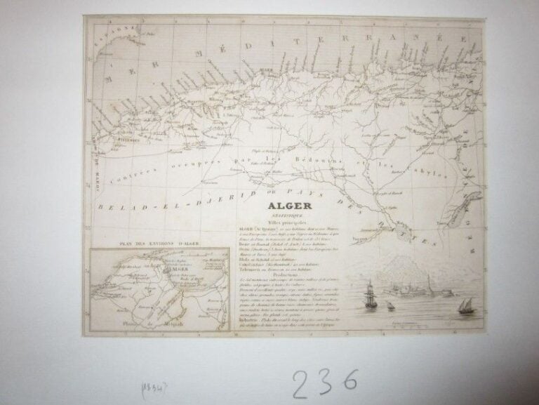 ALGERIE: Alger (Paris 1834