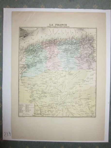 ALGERIE, TUNISIE ET NORD SAHARIE