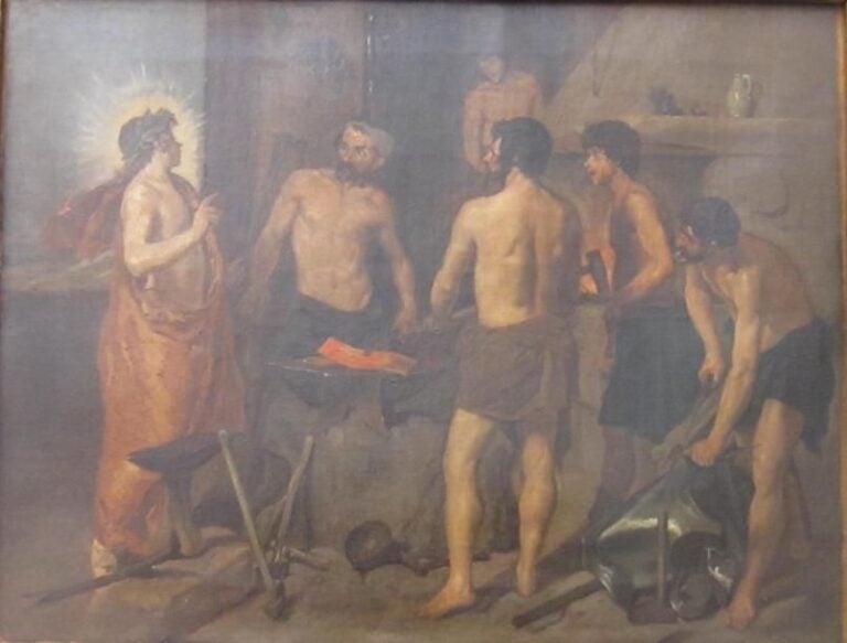 Apollon dans les forges de Vulcain