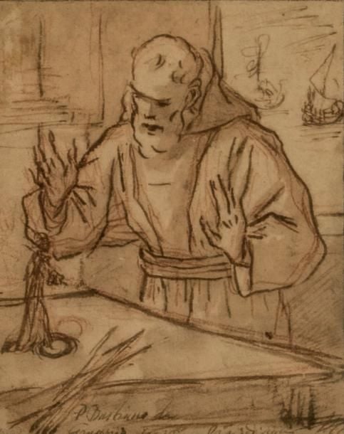 Apparition de saint François d'Assise à un moine