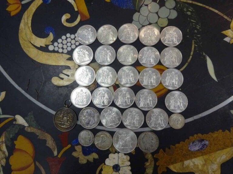 ARGENT - Lot de 23 pièces de 10 Francs Argent Hercule atelier de gravure