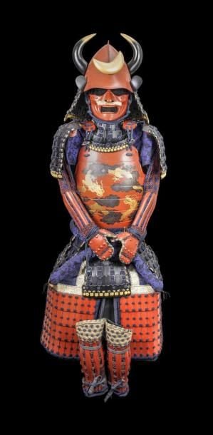 ARMURE DE SAMOURAI, YOROI Japon, Epoque XXe siècle, Période Showa A SAMURAI SUIT-OF-ARMOUR, YOROI Japan, Showa period