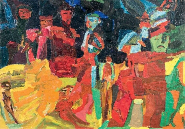 Assemblée de personnages