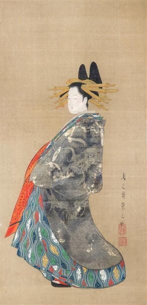 Attribuée à Chobunsai Eishi (1756-1829)