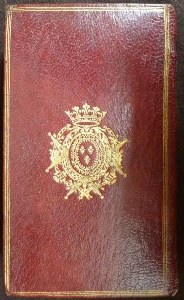 Aux armes du comte de Provence, futur Louis XVIII, Bibliothèque universelle des roman