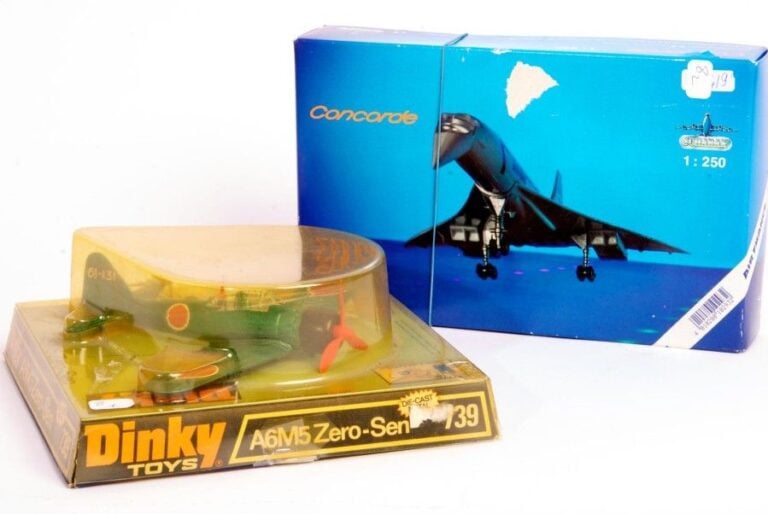 Avion «Zéro» n° 739 en BO - 100% - Concorde Air France Sheback 1/250e en BO