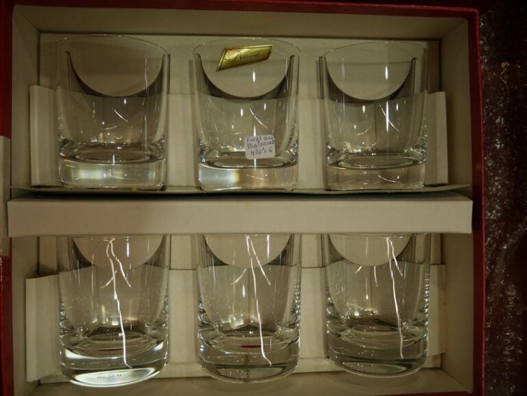 Baccarat : 2 coffrets verres à whisky