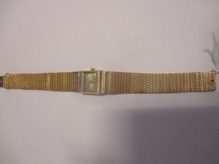 BELUS Montre bracelet de dame en or jaune 18K (750°/00