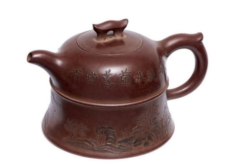 BOL À THÉ chinois très fin en Céladon de style Yingqing («bleu vert brumeux»