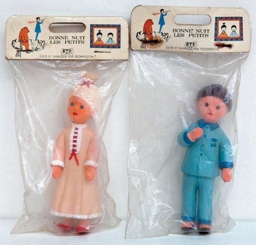 Bonne Nuit Les Petits Technigom - Pimprenelle & Nicolas - Figurines en latex Neuf sous Sachet France,