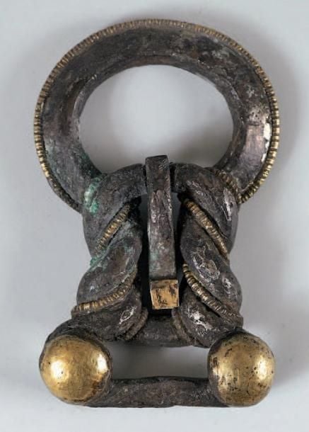 Boucle de ceinture en forme de noeud gordie