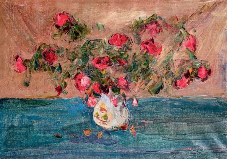 Bouquet de roses, 1923