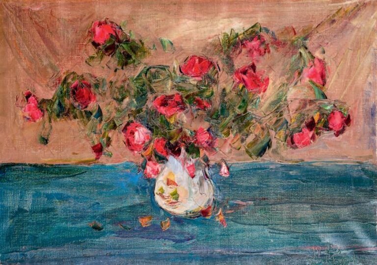 Bouquet de roses, 1923