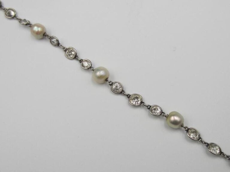 BRACELET en platine (mi