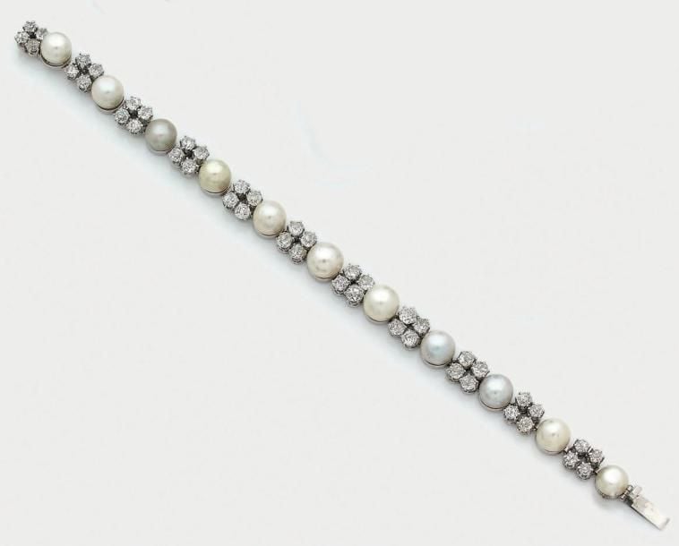 BRACELET en platine (mi