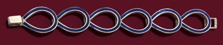 BRACELET «gouttes» en argent (mi
