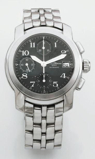 BRACELET MONTRE chronographe en acier, modèle « Capeland