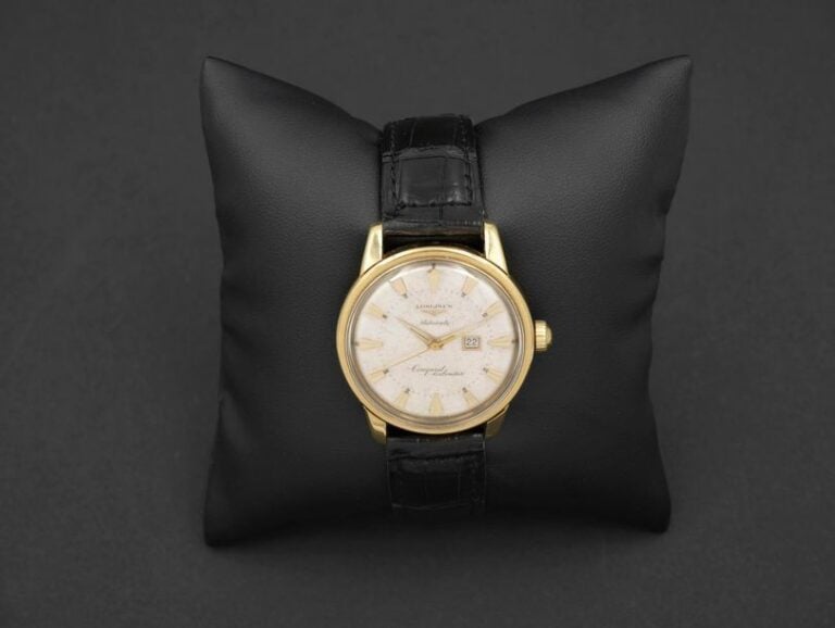 Bracelet-montre «Conquest Calendar» en or jaune (750 ‰