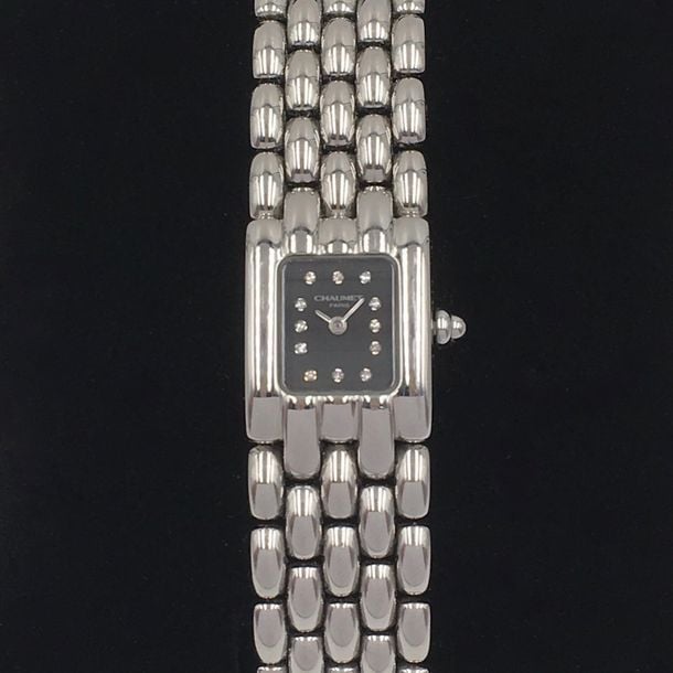 BRACELET MONTRE de dame en acier, modèle «Khesis