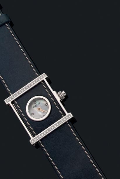 BRACELET MONTRE de dame ronde en acie