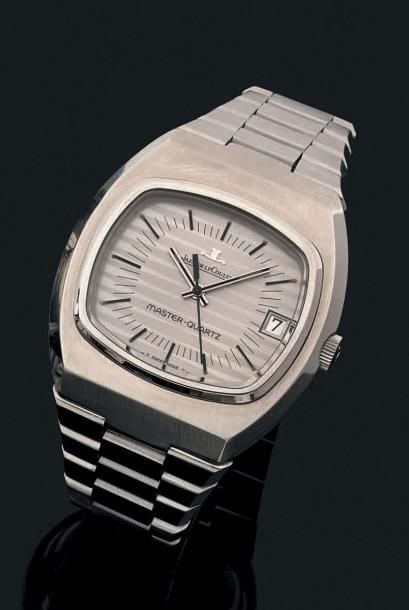 BRACELET MONTRE en acier, modèle «Master Quartz