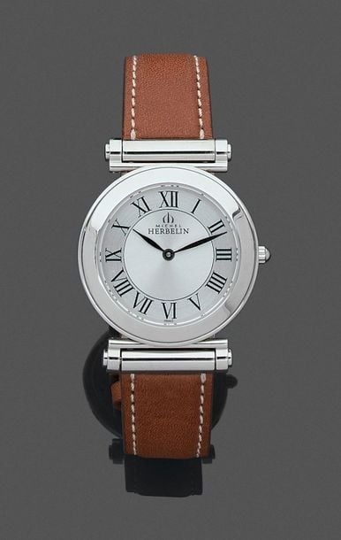 •BRACELET MONTRE ronde de dame en acie