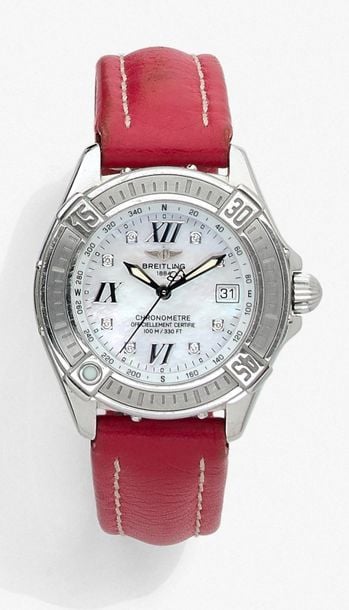 •BRACELET MONTRE ronde en acie