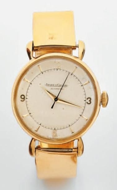 BRACELET MONTRE ronde en or jaun