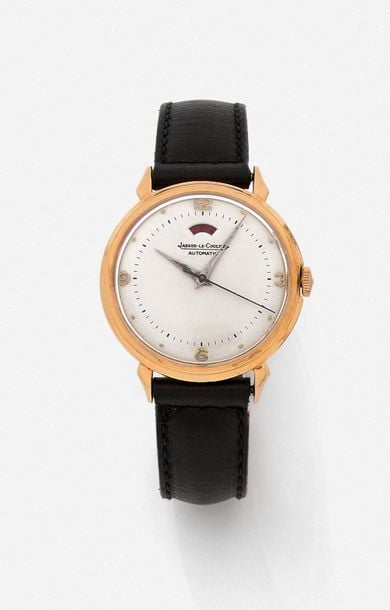 BRACELET MONTRE ronde en or jaune (750 millièmes