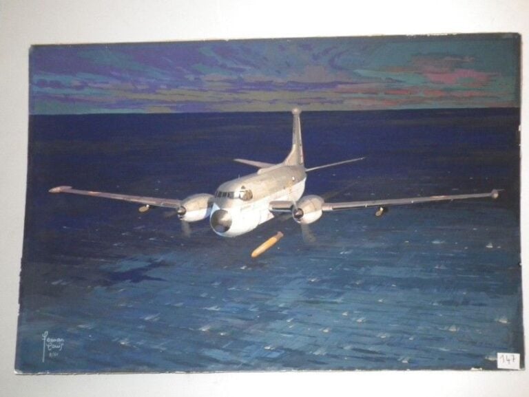 « BREGUET ATLANTIC EN VOL 