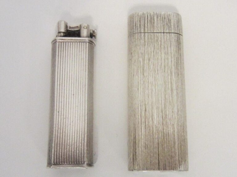 BRIQUET en argent (mi