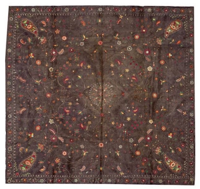 Broderie en point de chaînette
