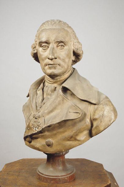 Buste d'homme à la Légion d'honneu